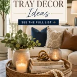 Chic Coffee Table Tray Decor Ideas for Easy Styling