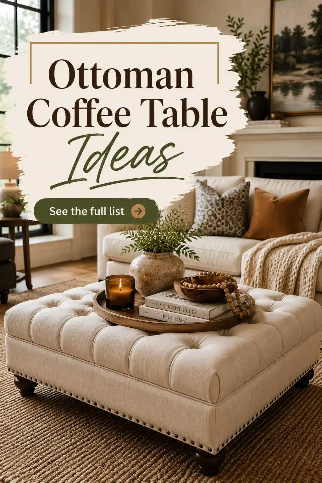 Versatile Ottoman Coffee Table Ideas for Comfort and Function 1 Versatile Ottoman Coffee Table Ideas for Comfort and Function
