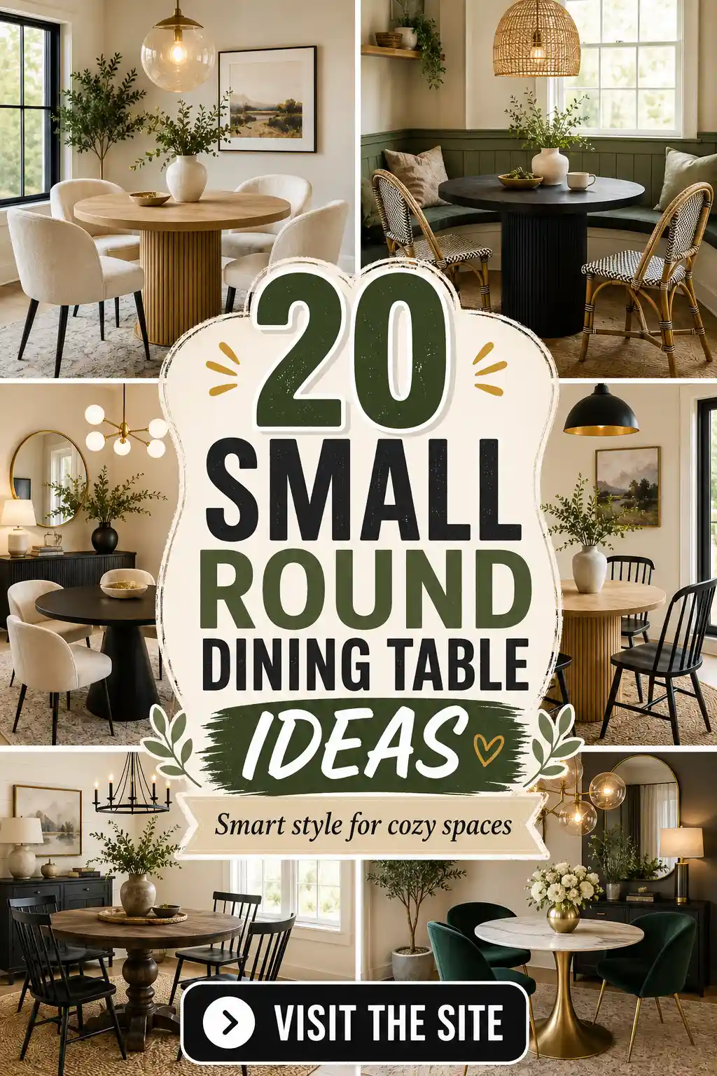 Lovely Small Round Dining Table Ideas for Tight Spaces 1 Lovely Small Round Dining Table Ideas for Tight Spaces