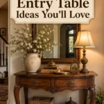 Timeless Antique Entry Table Ideas Full of Character