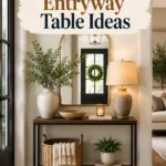 Practical Narrow Entryway Table Ideas for Small Hallways