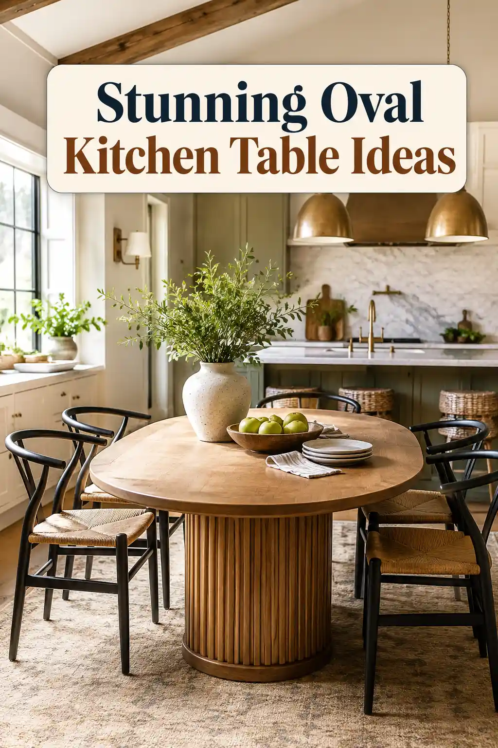 Graceful Oval Kitchen Table Ideas for Stylish Dining 1 Graceful Oval Kitchen Table Ideas for Stylish Dining