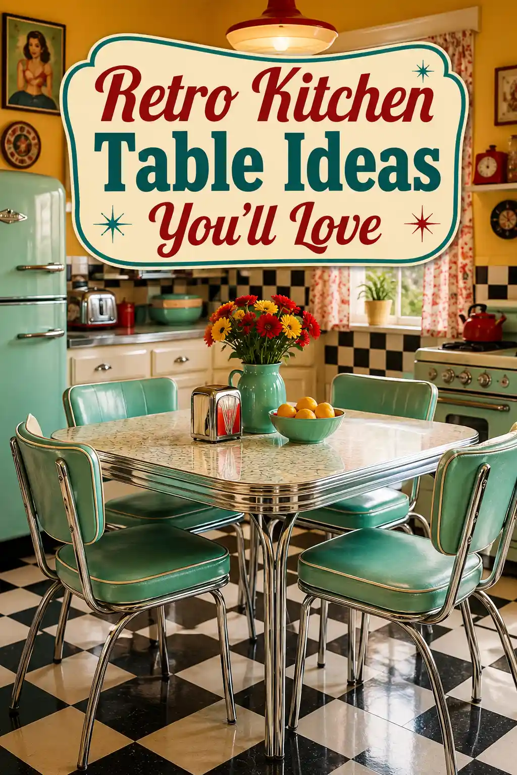 Vintage-Inspired Retro Kitchen Tables You'll Adore 1 Vintage-Inspired Retro Kitchen Tables You'll Adore
